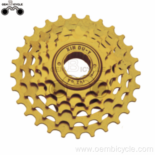 cheap 5speed golden color bicycle bike freewheel for sale